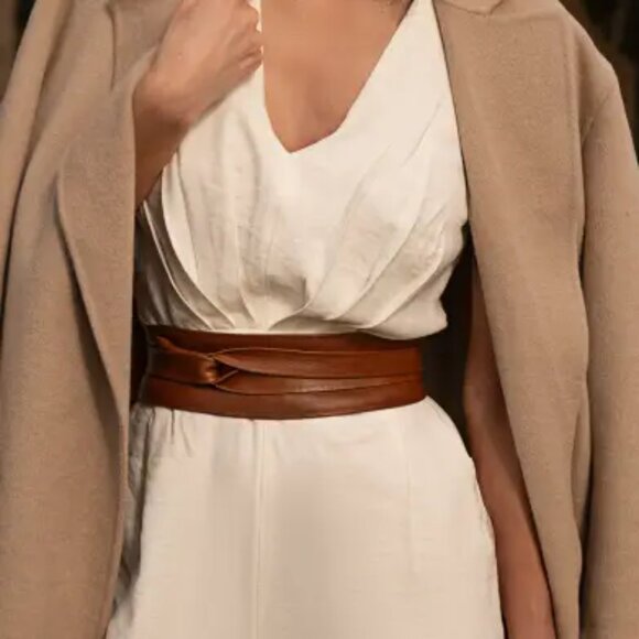 Leather Wrap Belt Only Worn Once. main image 4